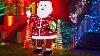 180cm 3d Christmas Santa Claus Light Christmas Led Light Decorations Indoor Outdoor