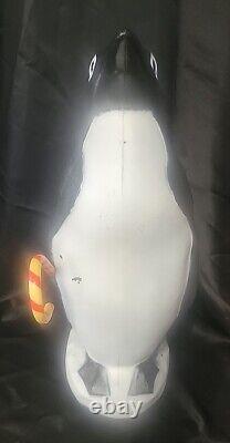 1988 Union Penguin With Candy Cane Blow Mold 22 Tall