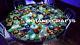 24 Gemstone Round LED Table Coffee console Table Top Home Decor Christmas Gift