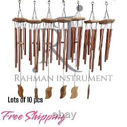 30 inch Patina copper Wind Chime for Patio, Backyard, Garden, Lost of 10 Pcs