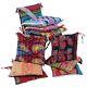 5 Pcs of Square Indoor Outdoor Dining Garden Kantha Soft Chair Seat Pad Cushion