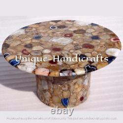 Agate Coffee Table Top Center Hallway Furniture Table Top Agate Christmas Gift