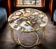 Agate Table Round, Agate Table Top, Handmade Coffee Table, Home & Living Décor