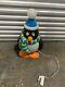 Blow Mold Christmas Penguin Chilly Willy General Foam Blue Hat