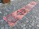 Carpet, Bohemian wool runner rug, Turkish vintage handmade rug runner