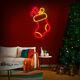 Christmas Stocking Neon Sign, Christmas Decor Neon Light, Led Neon Gift