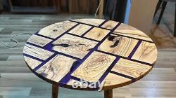 Epoxy Round Dining Table Top Made To Order Living Room Decor Resin Coffee Tables