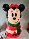 Gemmy 23 Disney Minnie Mouse Blow Mold Round Edition Christmas Holly 2022 New