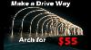 How To Make A Drive Way Arch For Christmas Lights