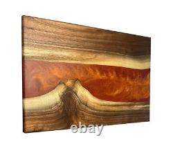 Made To Order Epoxy Resin Dining Coffee Table Top Acacia Table Christmas Decor