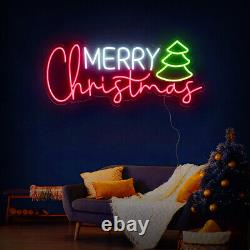 Merry Christmas Neon Sign, Christmas Neon Sign, Led Neon Gift