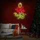 O Holy Night Christmas Neon Sign, Christmas Neon Sign, Led Neon Wall Decor