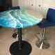 Round Epoxy Coffee Resin Table Top Home Decor Centerpiece Custom Furniture