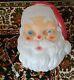 Vintage 1968 Santa Face Head Empire Blow Mold Lighted Christmas 17