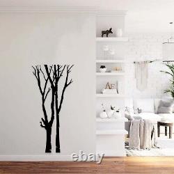 Wall Art Home Decor Metal Acrylic 3D Silhouette Poster USA Tree Trunk